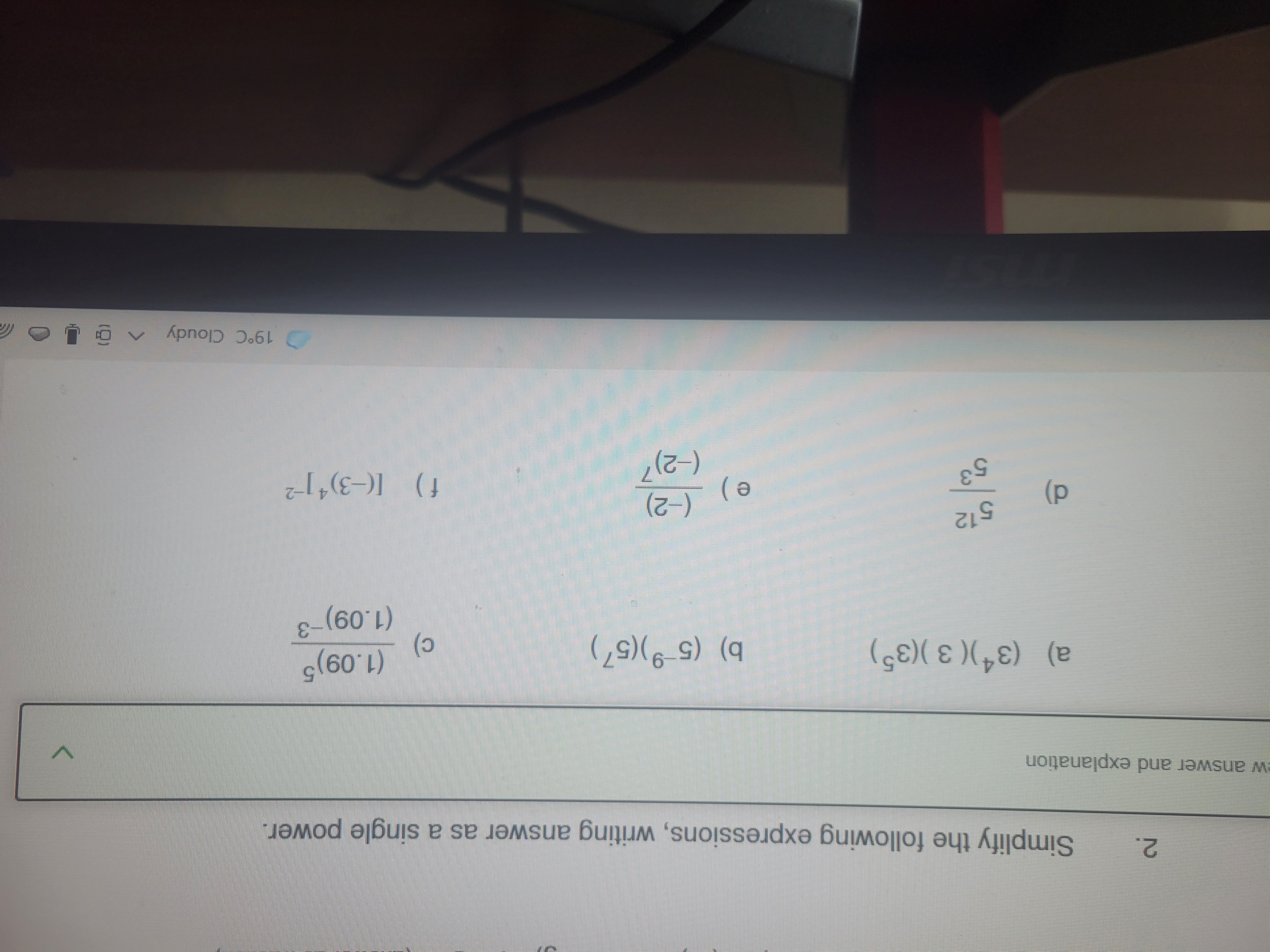 Pls help me thanks 2. Simplify the following