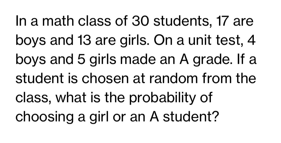Make a Pascal's triangle for this question and