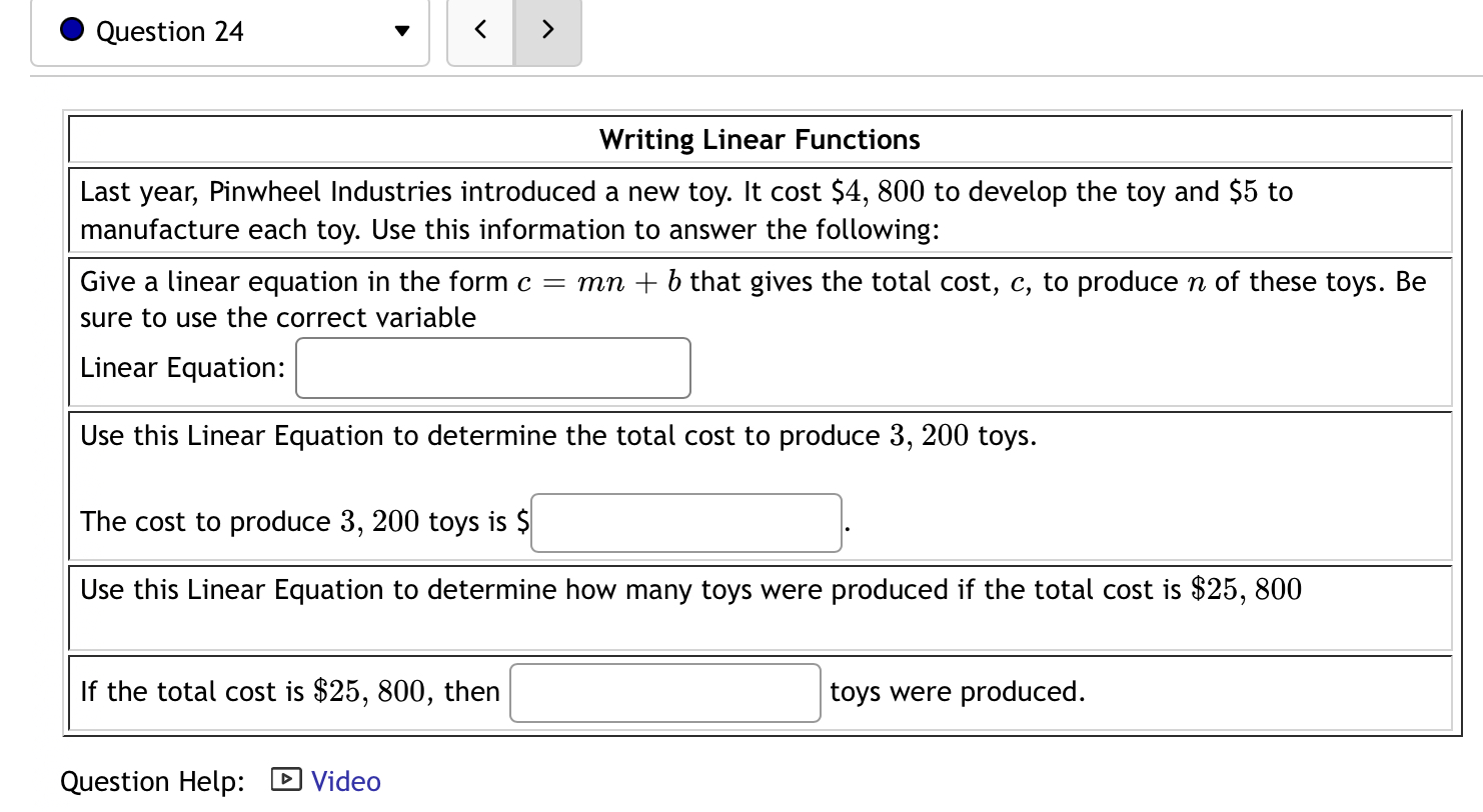 . Question 24 v <  style=
