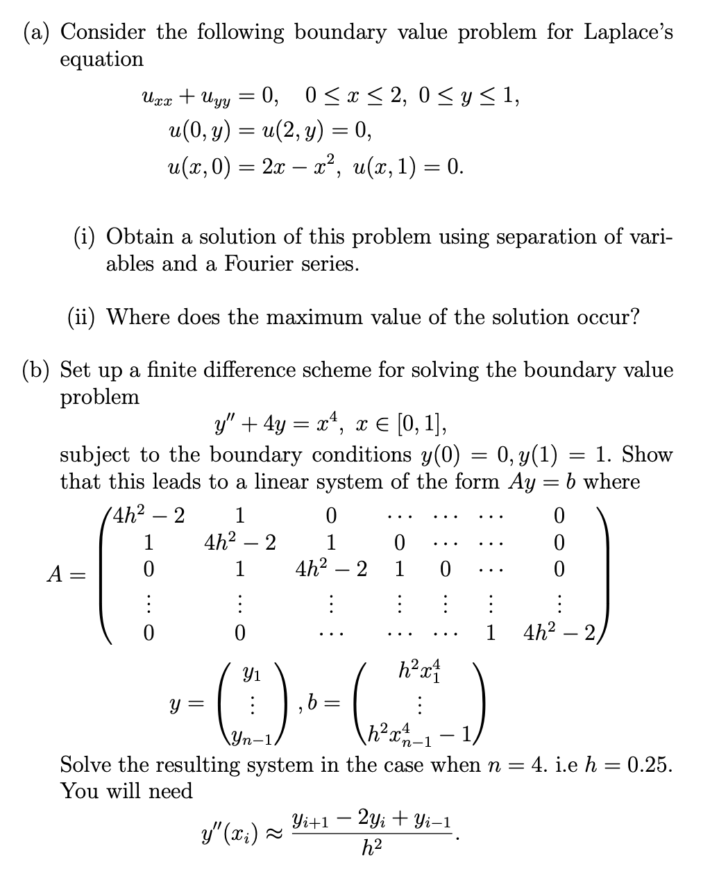 Hi, Could you please help me solve. (a Consider