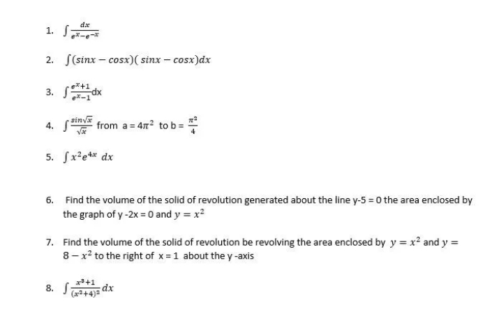 Thankyouuuu dx 1. 2. S(sinx - cosx) ( sinx - cosx
