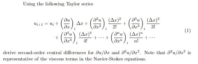 Using the following Taylor series Ou (Ar)2 23 Pu