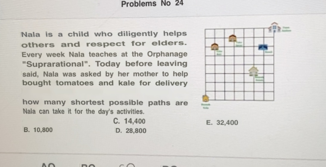 Problems No 24 Nala is a child who diligently