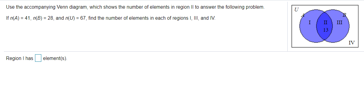 Question help please. Use the accompanying Venn