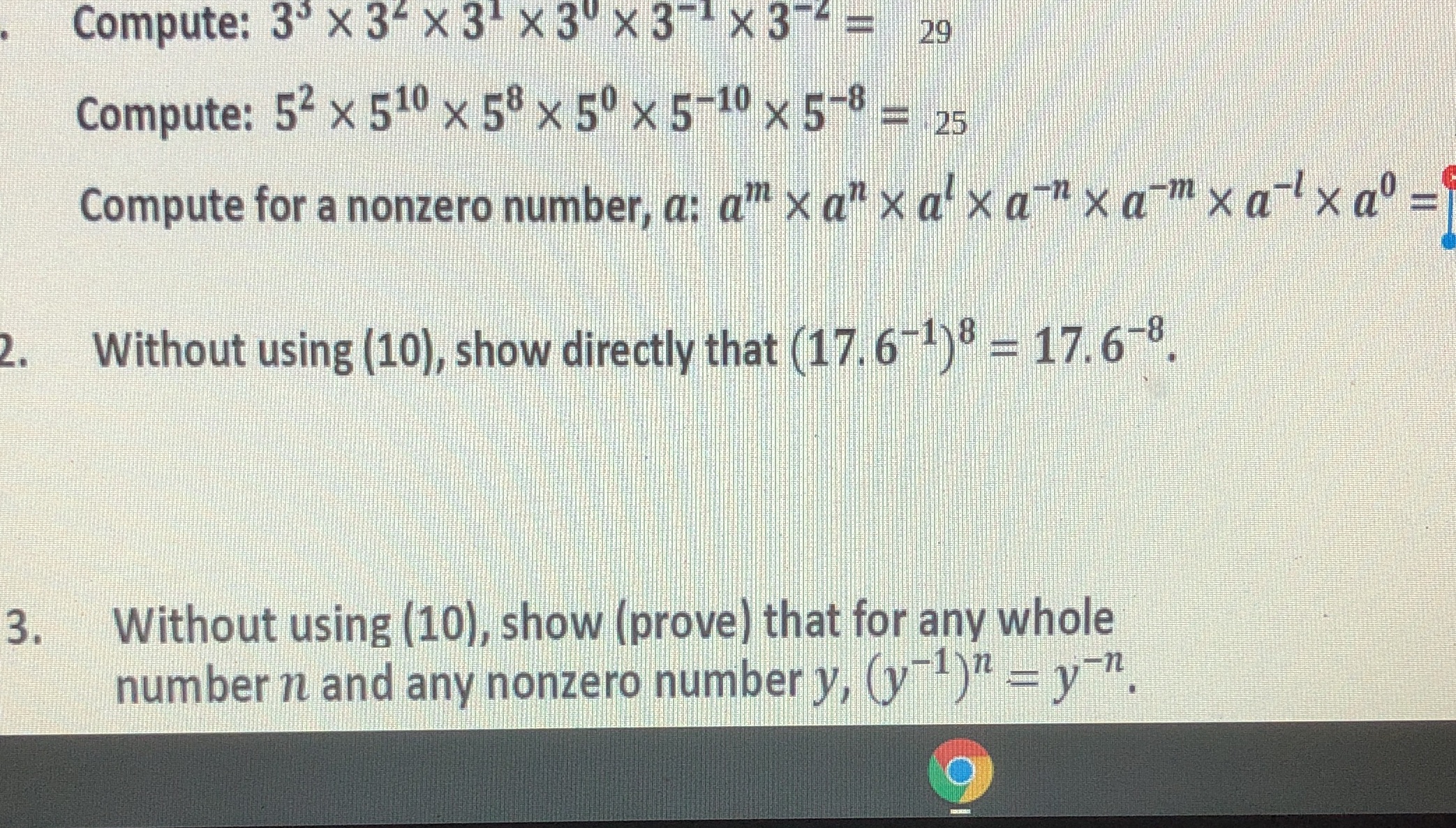 Help please Compute: 3