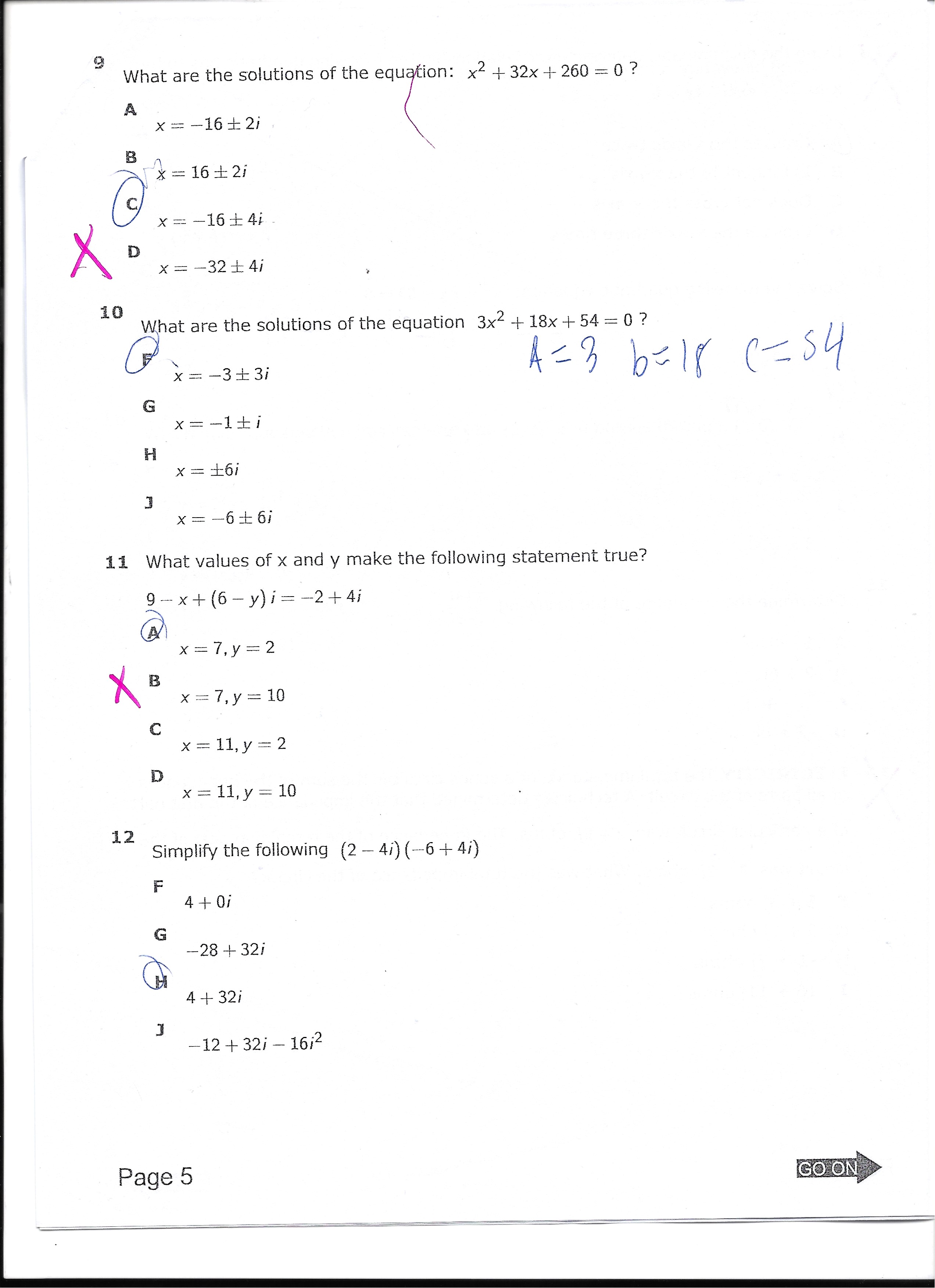 10~4i 4~8i 13 108 2 5+3; Simplify the following:
