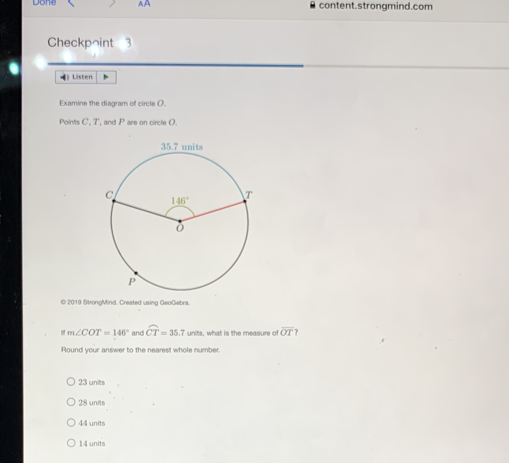 AA content.strongmind.com Checkpoint 3 () Listen