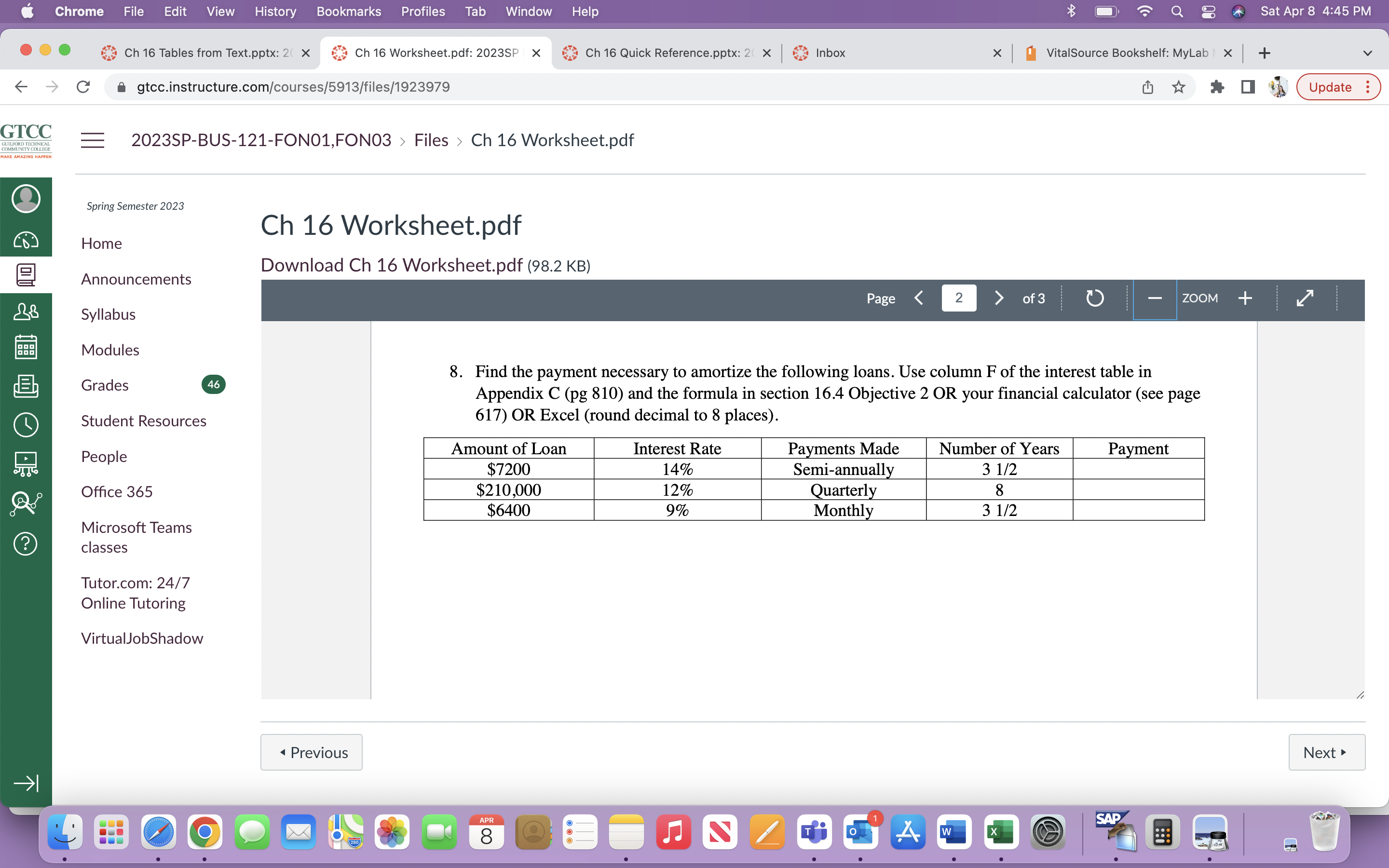 Chrome File View History Bookmarks s Profiles Tab