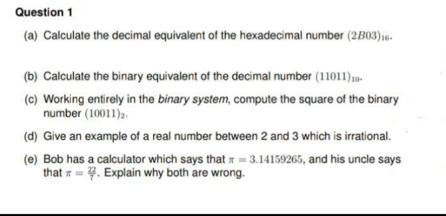kindly answer shortly plz ans on paper Question 1