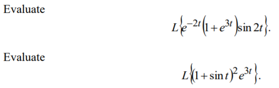 Translation Theorem question 1 and question 2