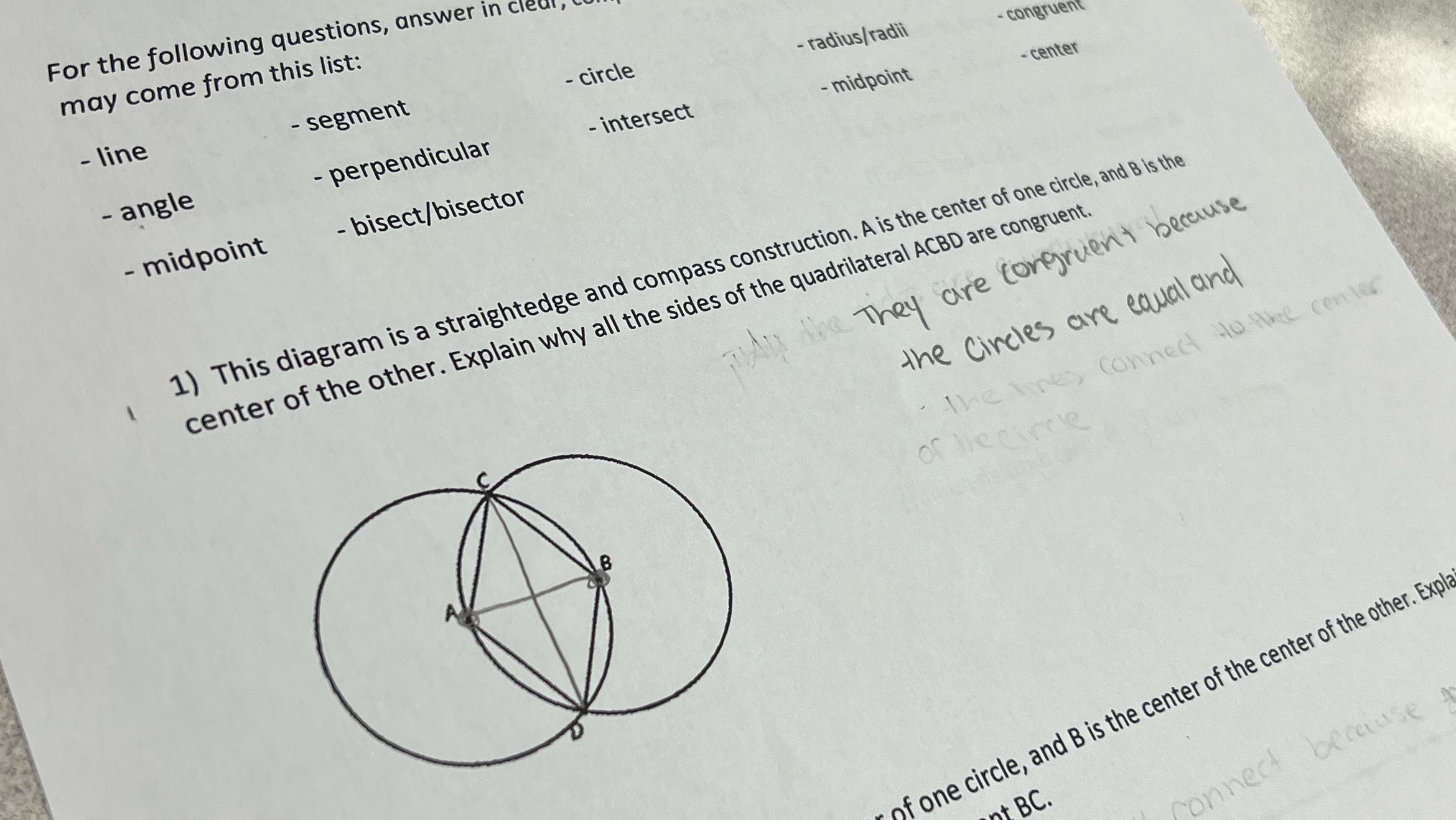 For the following questions, answer in clear, may