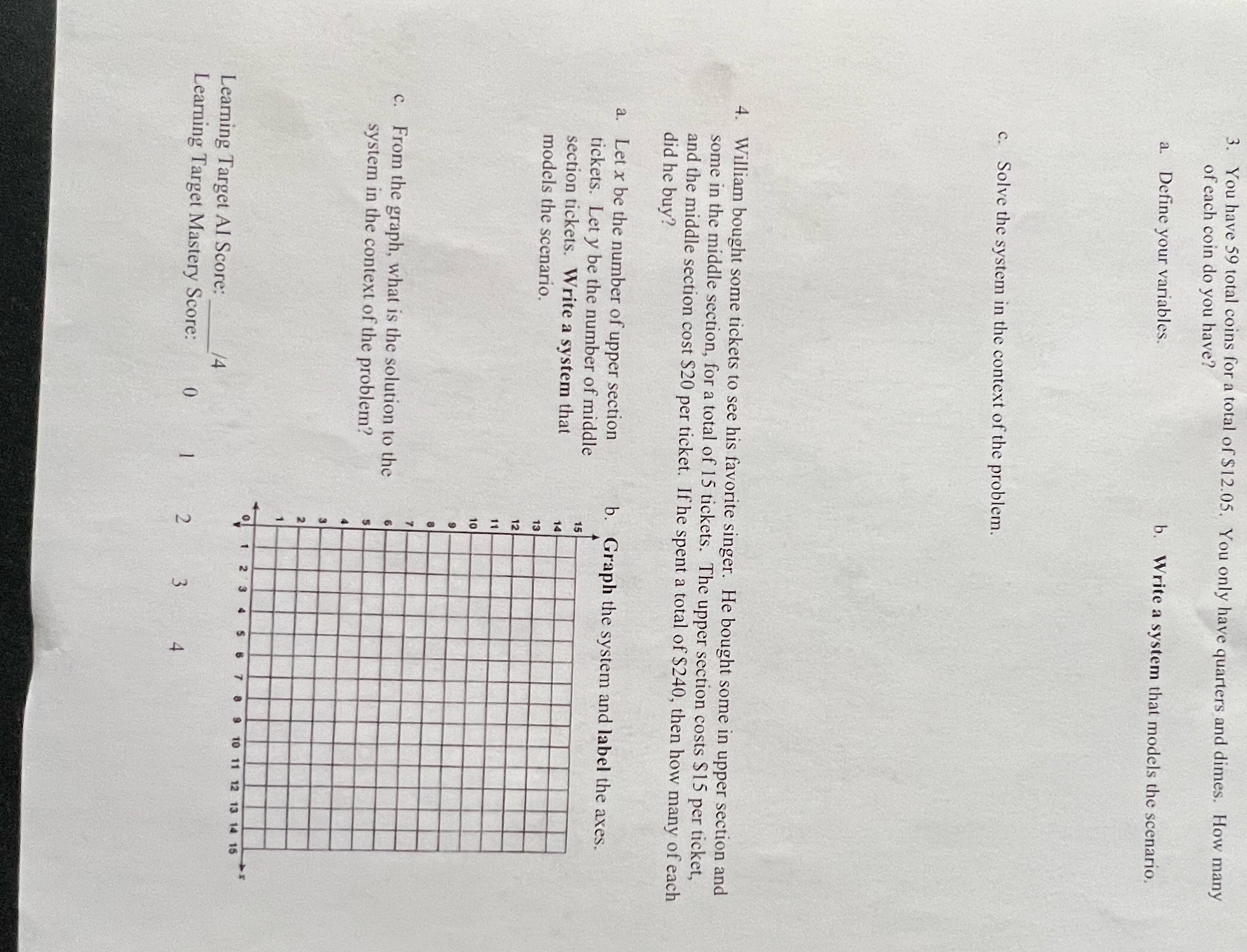 3. You have 59 total coins for a total of $12.05.