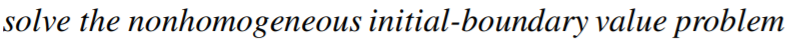 Differential Equation solve the nonhomogeneous