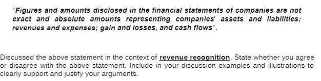 "Figures and amounts disclosed in the nancial