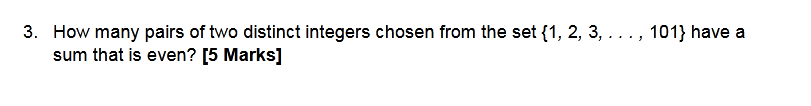 please solve on page 3. How many pairs of two