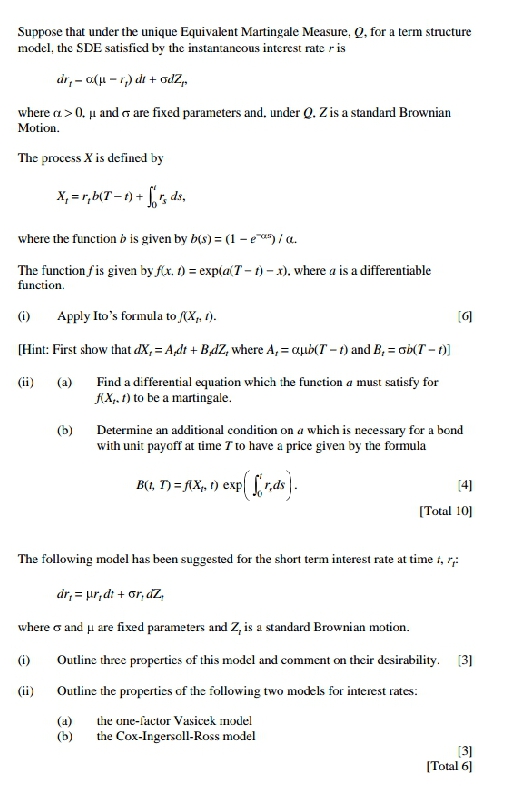 Adress all the questions effectively Let R;