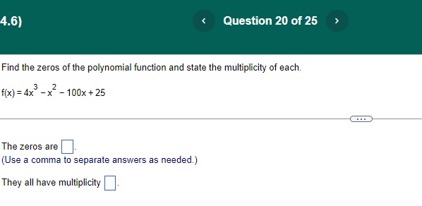 Graph the polynomial function. x] = {x + 33204