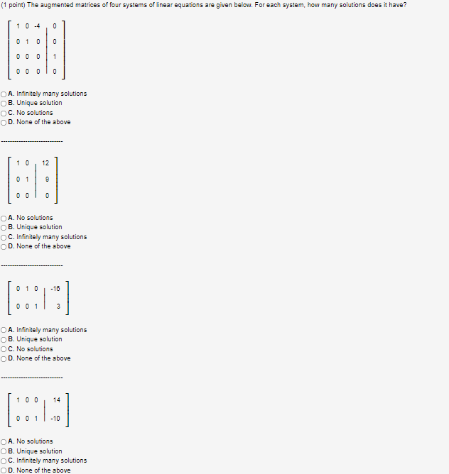 Some homework questions I struggled with Solve
