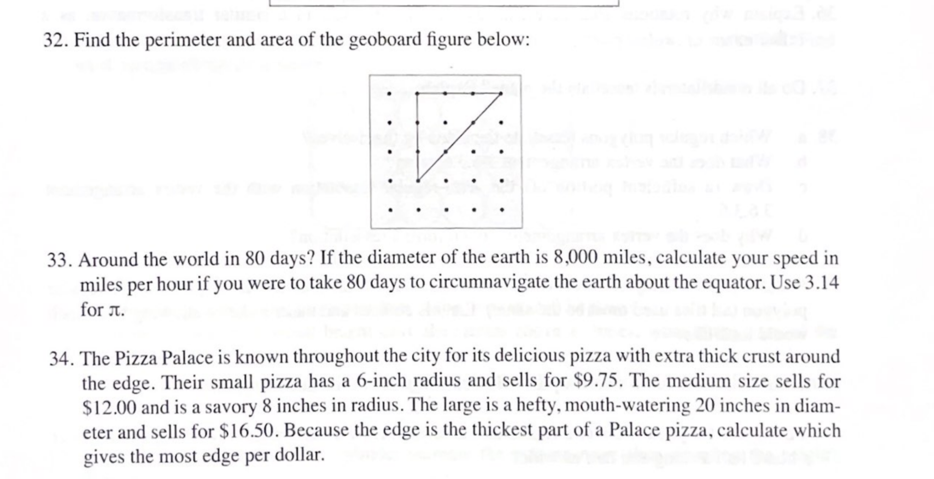 need help to solve this, 32. Find the perimeter