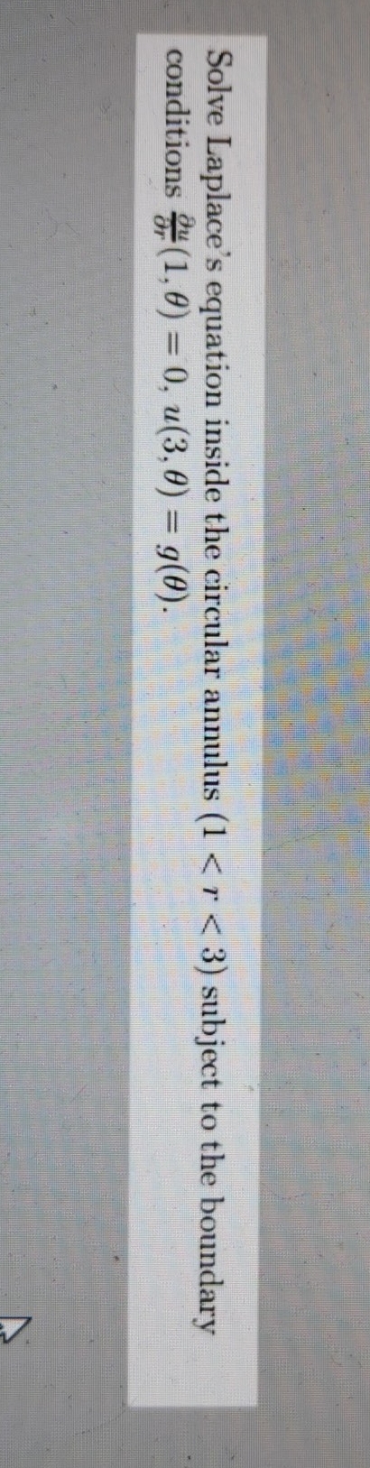 course is partial differential equations. please