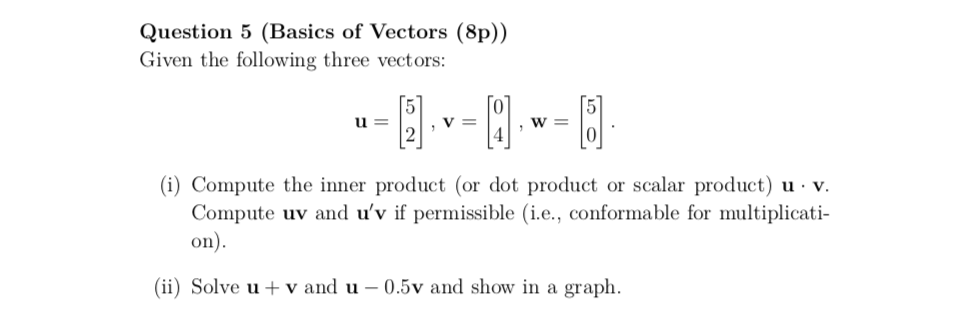 Please solve all the questions Show the necessary