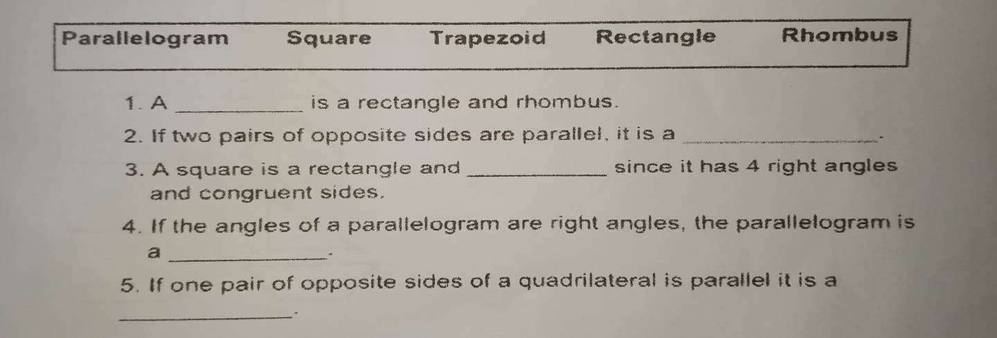 Answer and solve the following questions. A. B.