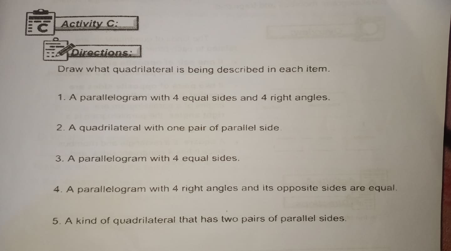 Answer and solve the following questions. A. B.
