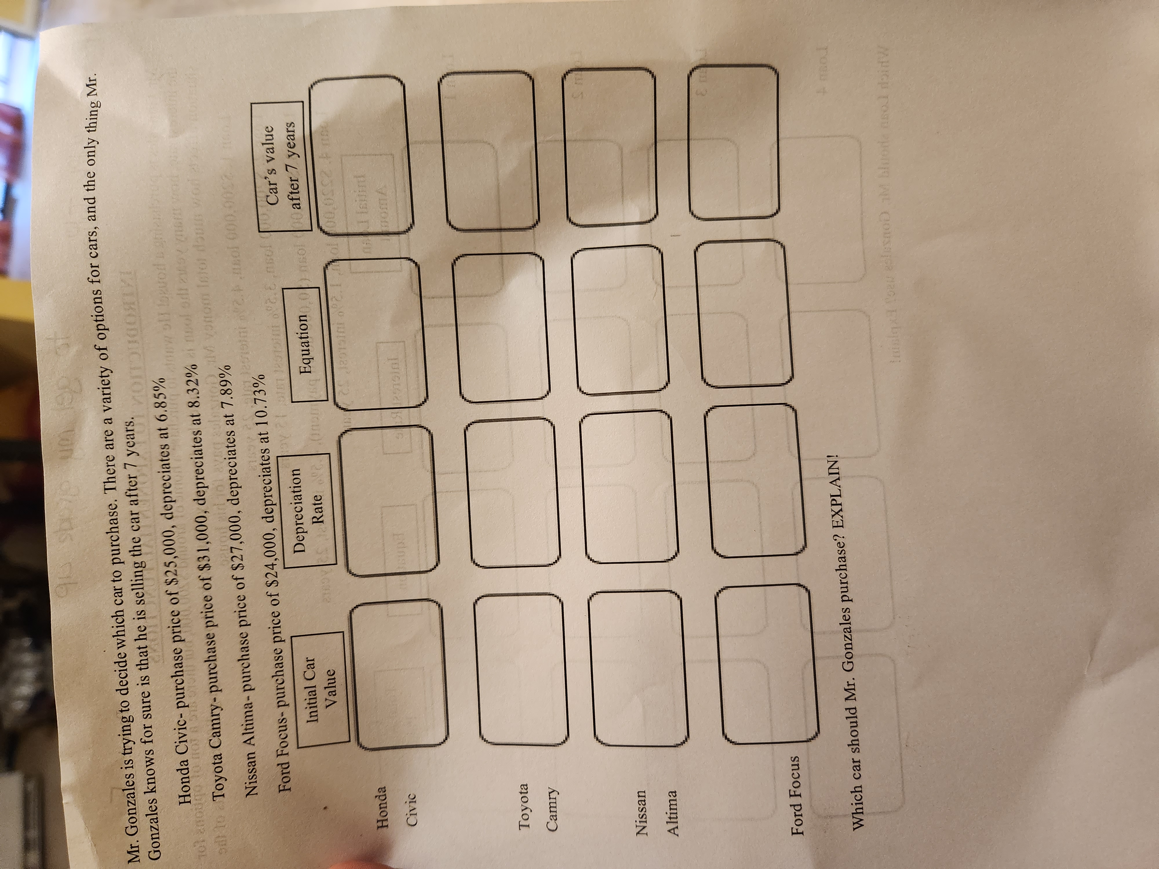 Name. L INTRODUCTION TO EXPONENTIAL FUNCTIONS Mr.