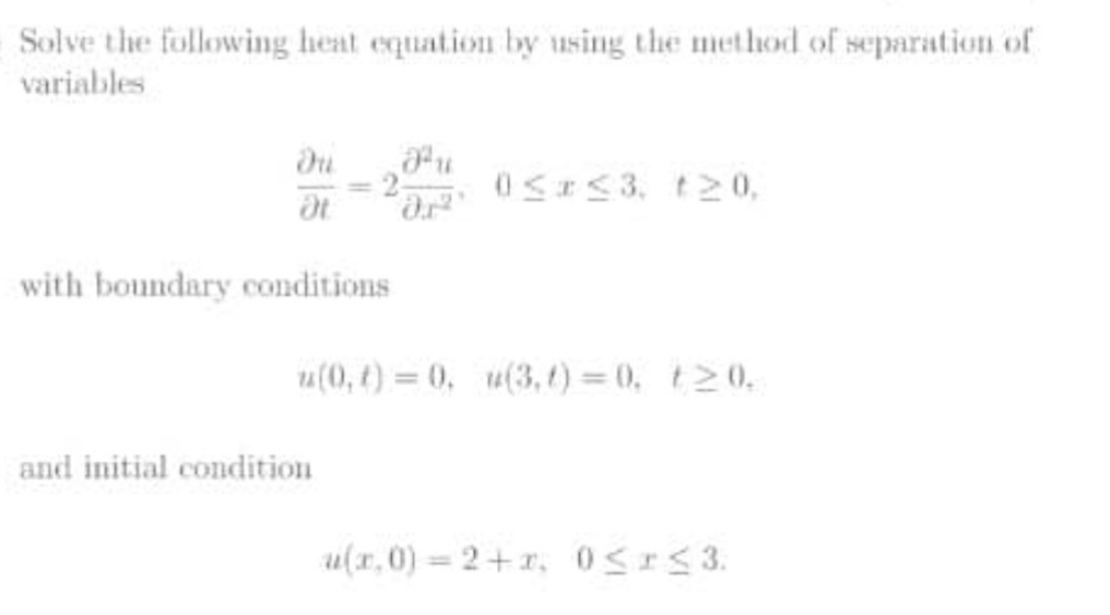 kindly solve this pde question correctly Solve