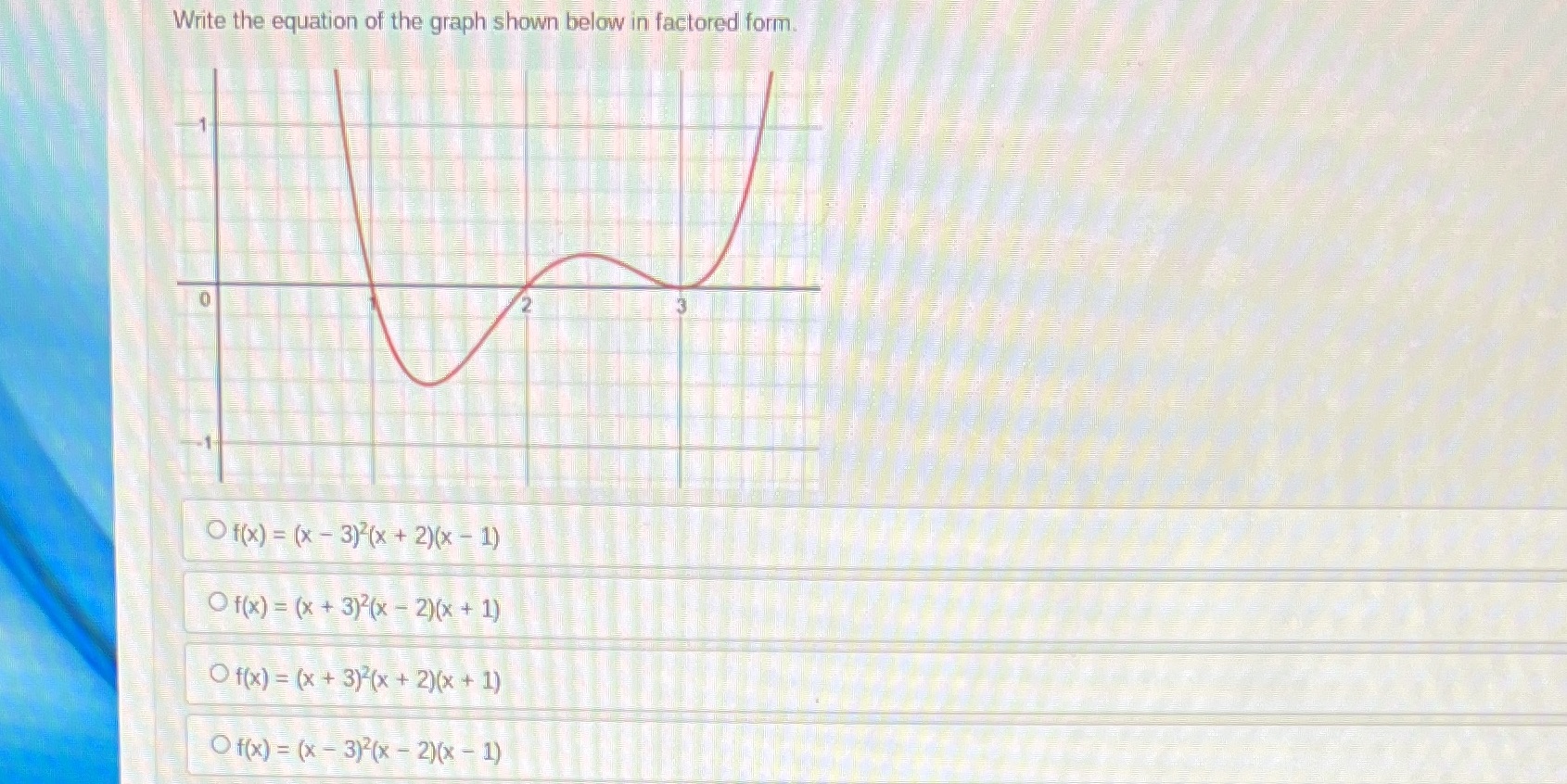 8. Anyone know this? Write the equation of the