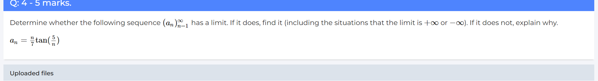 .. - mar 5. Determine whether the following
