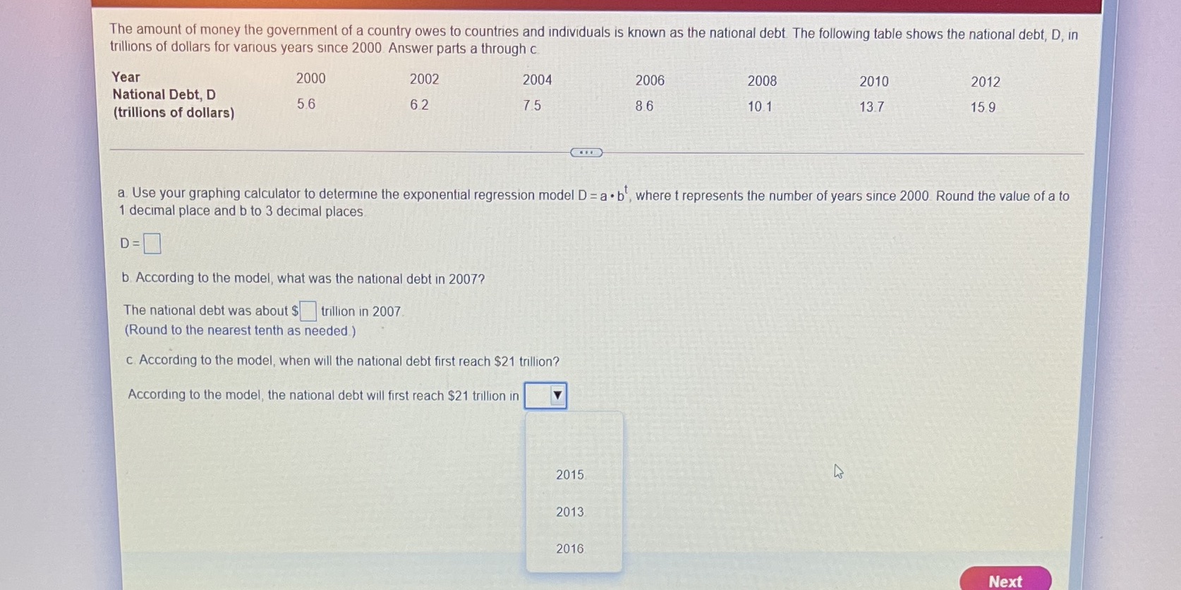 Thanks The amount of money the government of a