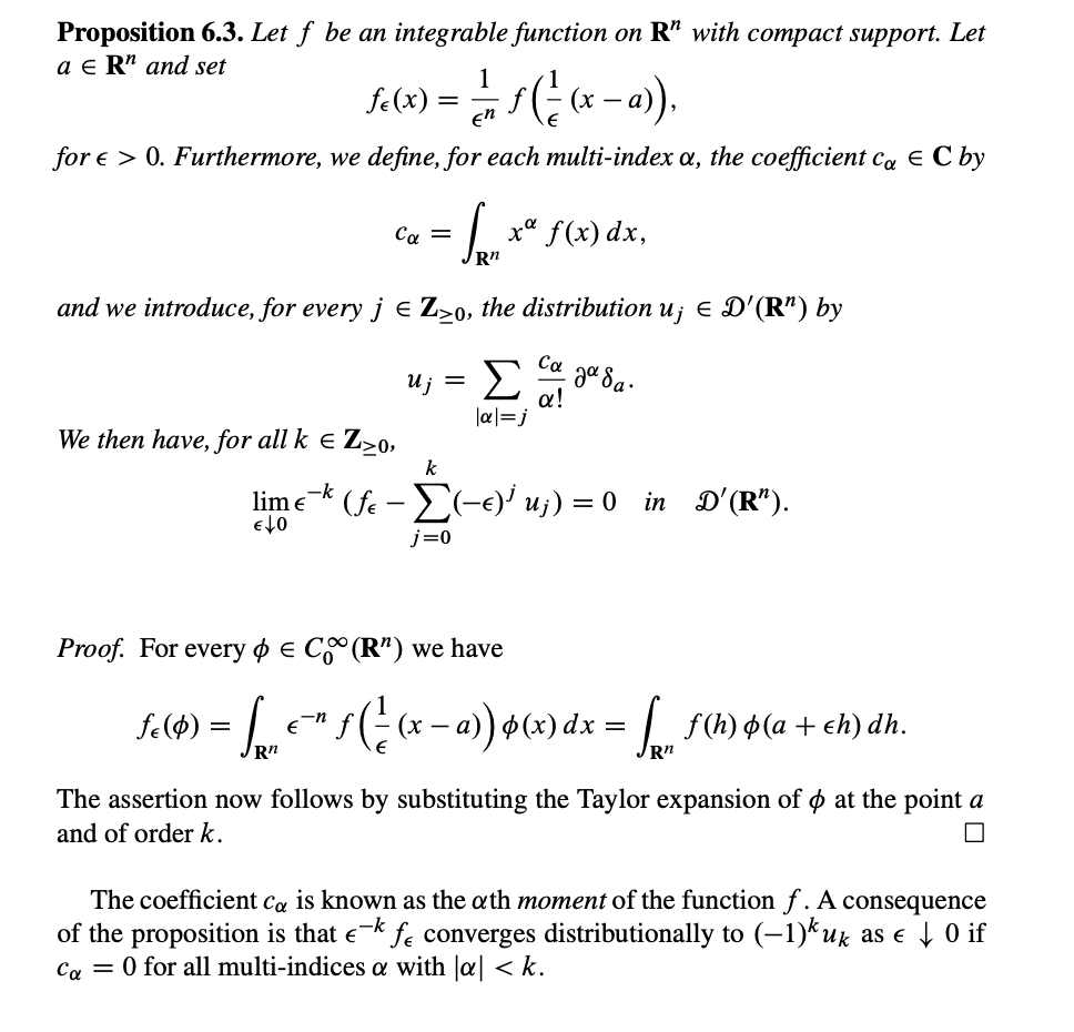 QUESTION : Formulate a variant of Proposition 6.3