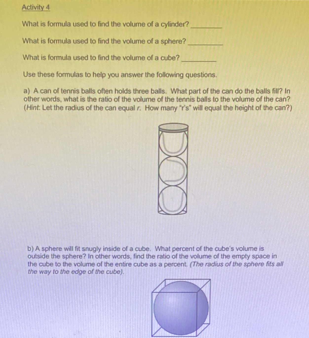 Did activity 1,2, and three but got stuck on this