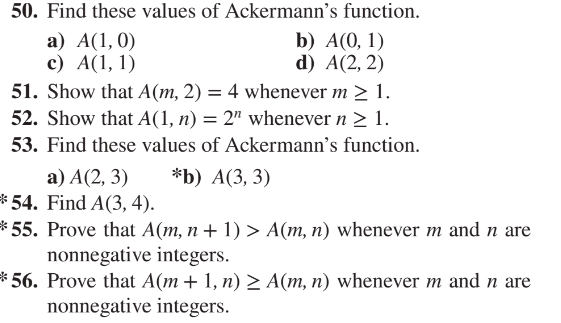 recursive definition. Consider the following