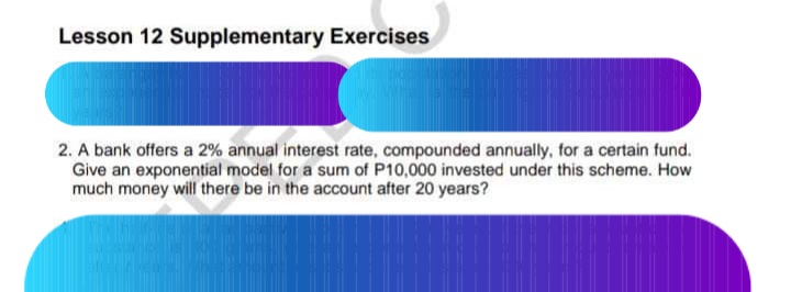 GENERAL MATH 11 Lesson 9 Supplementary #2 Lesson