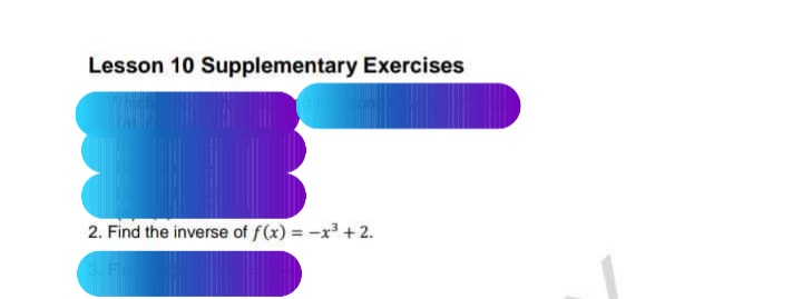 GENERAL MATH 11 Lesson 9 Supplementary #2 Lesson