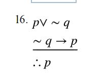 Using the truth tables, decide it this argument