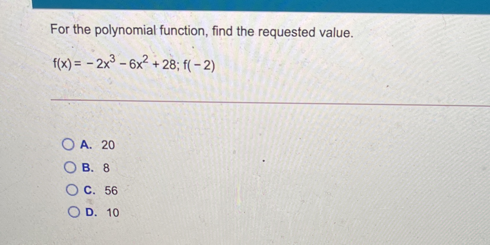 What is the awnser to this question ? For the