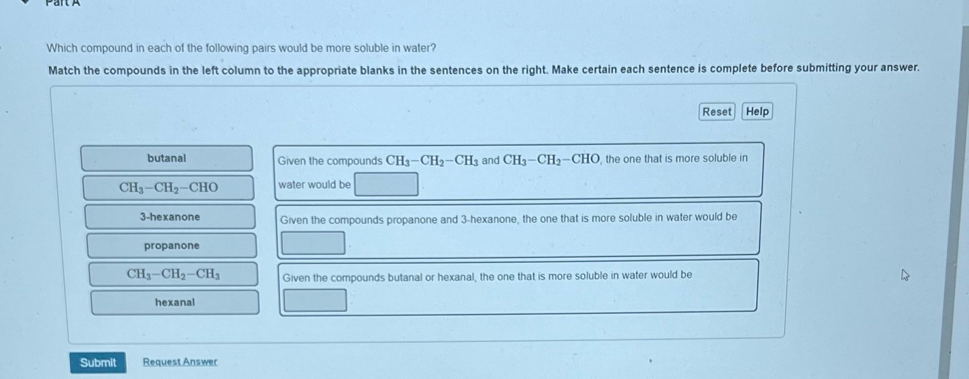 Which compound in each of the following pairs