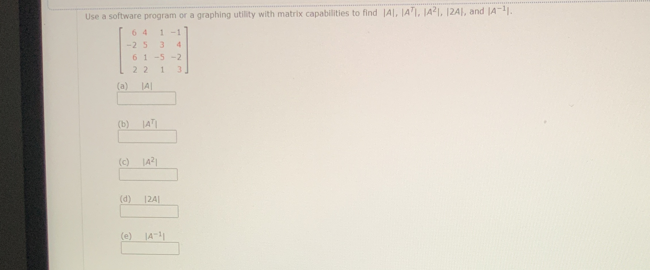 Use a software program or a graphing utility with