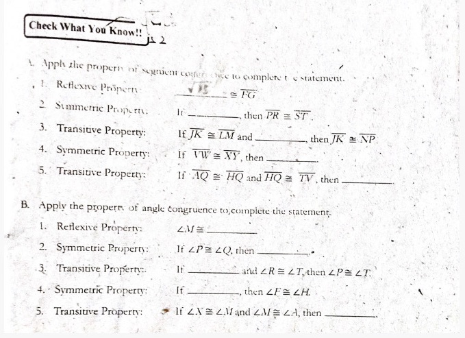 answer letter a and b thank you Check What You