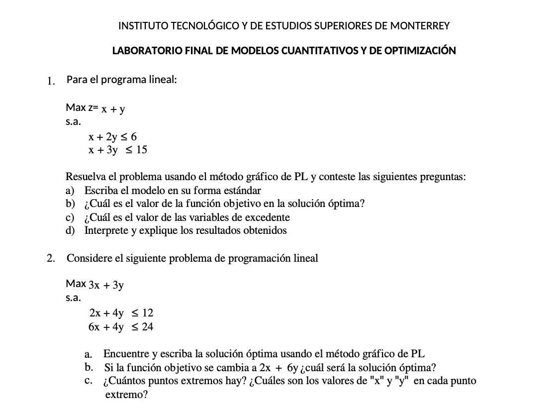 INSTITUTO TECNOLOGICO Y DE ESTUDIOS SUPERIORES DE