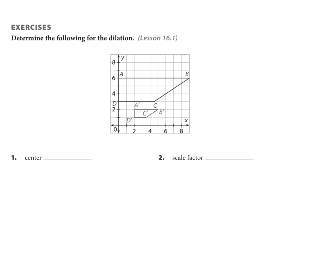 EX E RCI 5 ES Determine the following for the