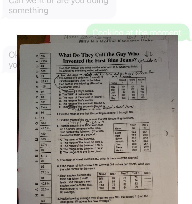 Directions in worksheet. Thank you! can we it or