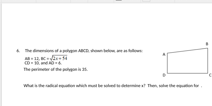 4.4 - Activity Solve the following equations