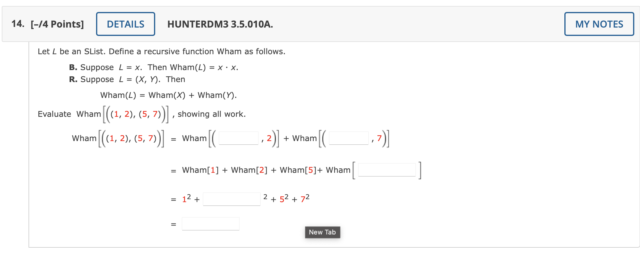 HELP ME SOLVE THESE 14. [-/4 Points] DETAILS