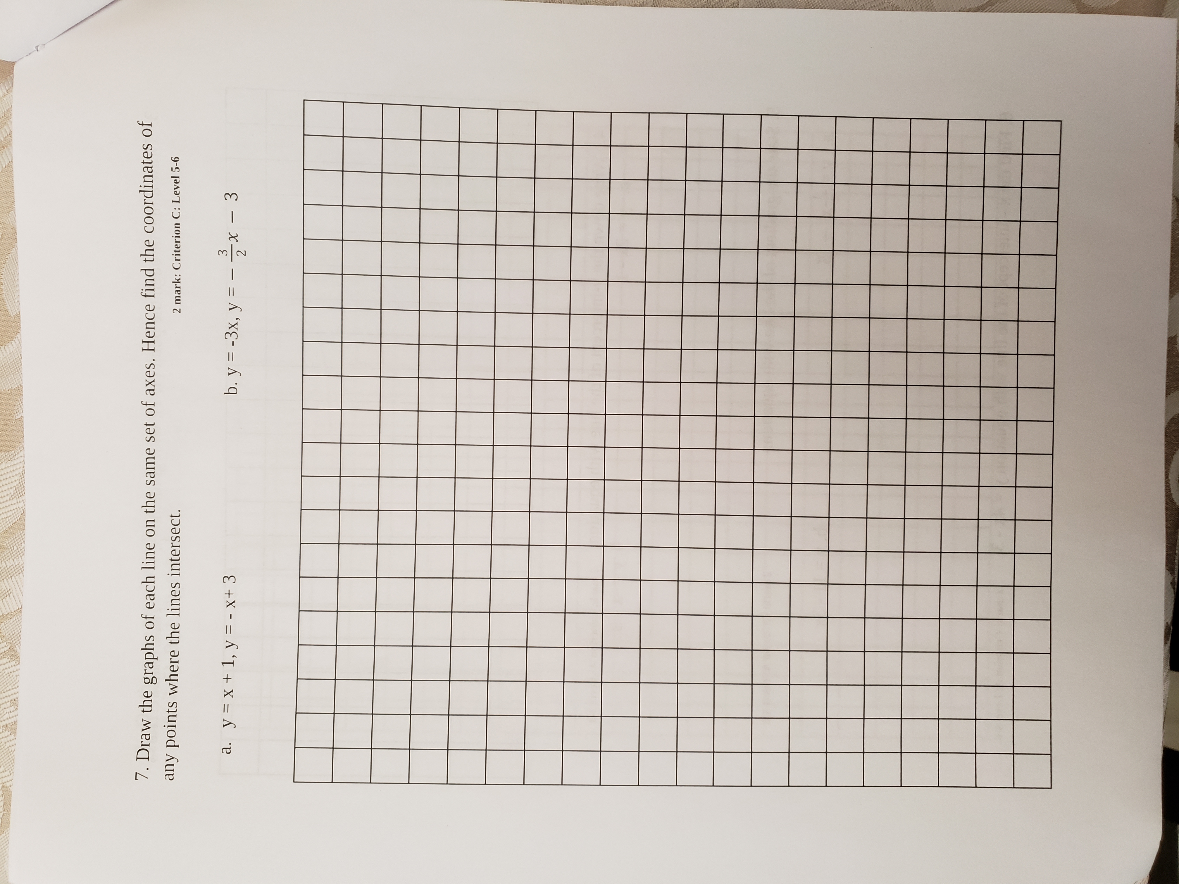 PART 1 (Calculators not allowed) Section 1 -