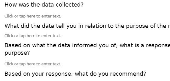 How was the data collected? Click or tap here to