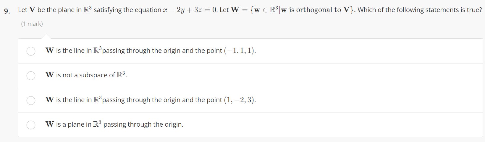 6. Let S : {uh 11?, us, u4} be a set in R4. After
